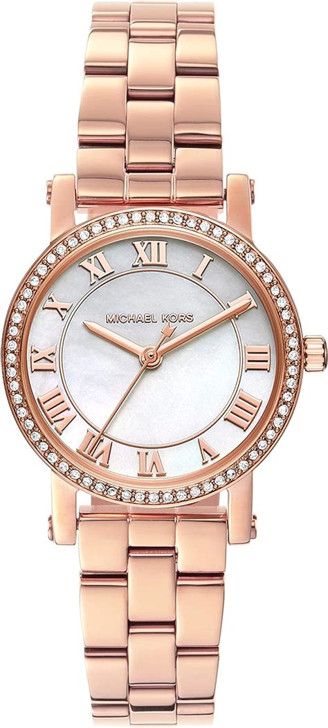 michael kors norie rose gold tone watch|Amazon.com: Michael Kors Norie Three.